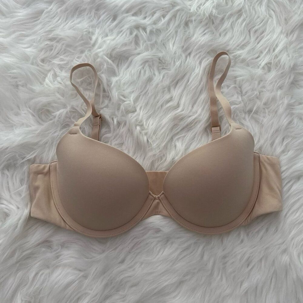 Skims Fits Everybody Pushup Demi Bra Sand Size 34B